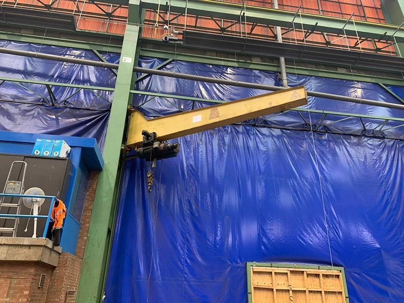 Demag jib crane - 3 ton