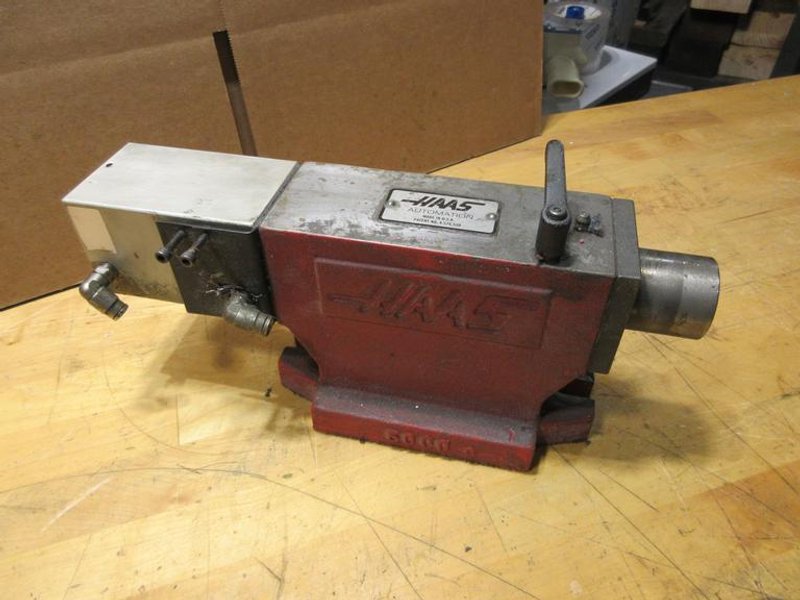 Haas 5000 Pneumatic Tail Stock, 4" Center Height