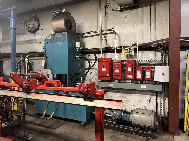 72" X .135" RBI (RED BUD INDUSTRIES) MODEL #SM6-72 AUTOMATIC CUT-TO-LENGTH (CTL) BLANKING LINE: STOCK #20195