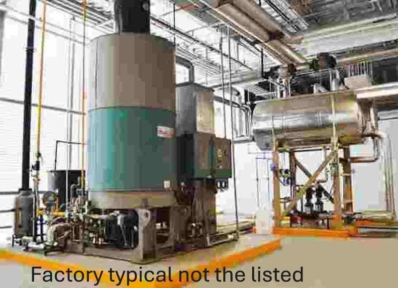 FOR SALE- New 500 horsepower Clayton steam boiler
Year 2024 never installed – currently is in factory packaging
500 horsepower at 350 PSIG design pressure.
300 PSIG operating pressure.