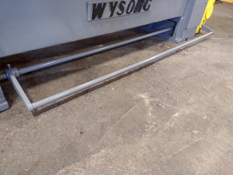 72" X 3/16" WYSONG MODEL #772 POWER SQUARING SHEAR: STOCK #16928