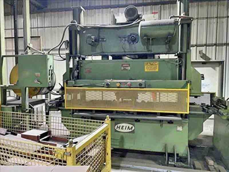 12 STAND X 30" X 4" ARBOR BRADBURY ROLLFORMING LINE: STOCK #21718