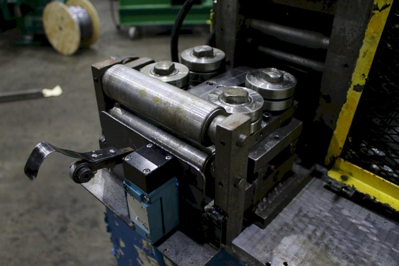 TISHKEN MODEL #6R6 LEVERLER/FEEDER/STRAIGHTENER: STOCK #75305
