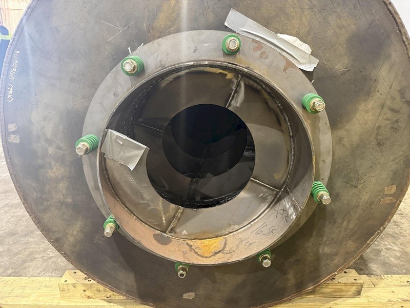 48" X 3-STAGE RANSOHOFF ROTARY DRUM BATCH AUTOMATIC PARTS DEBURR &amp; WASHER SYSTEM, NEW 2013: YOBRO #24300