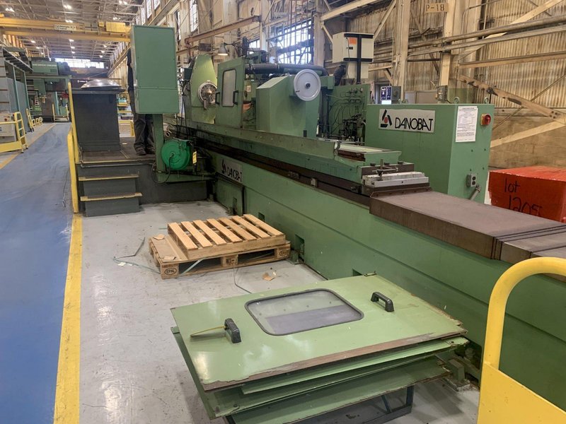26" X 240" DANOBAT MODEL #RU-6000-P HYDRAULIC CYLINDRICAL GRINDER WITH FAGOR CONTROLS