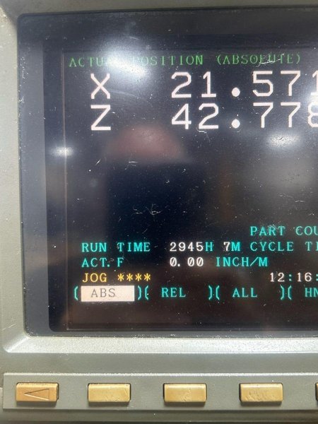 39″ Okamoto 1240 OGM-UNC CNC Grinder, 1998