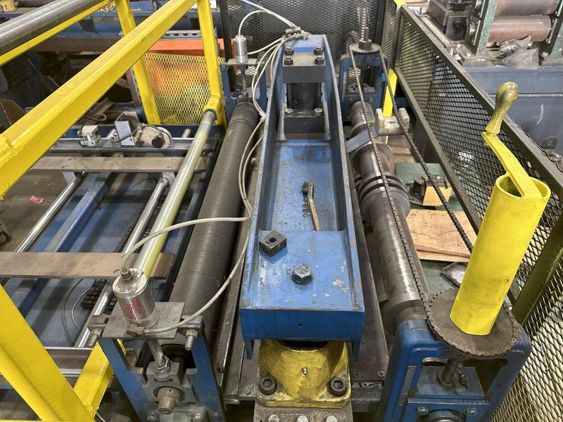 48" ASC SLITTING &amp; CUT-TO-LENGTH (SLEAR) LINE WITH AMS CONTROLS: STOCK #19200