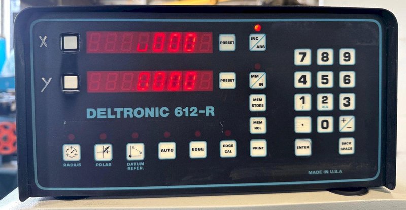 14" Deltronic Optical Comparator DH14-MPC, Surface Illumination, DRO