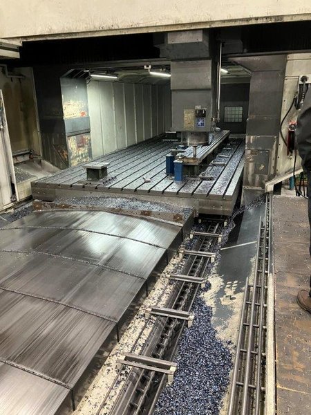 2012 YCM DCV6030 Gantry Machining Center - 6000 RPM CAT #50 Spindle