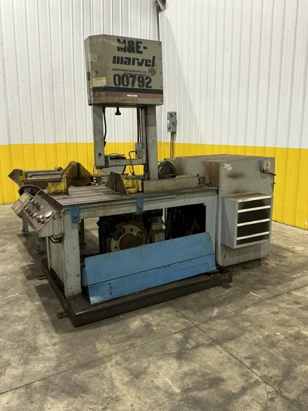 18" x 22" MARVEL MODEL #MV460 PC/1 VERTICAL FULL AUTOMATIC BANDSAW: YOBRO #25868