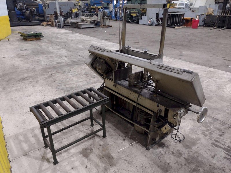 15" X 17" WF WELLS MODEL #F-15 TWIN POST HORIZONTAL BANDSAW: STOCK #22132