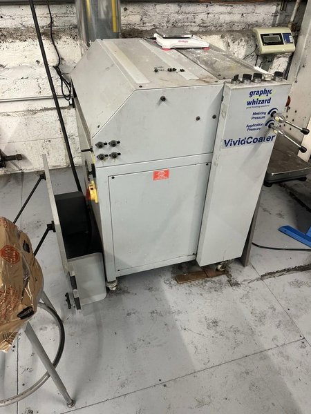 Graphic Wizard Vividcoater XDC 530 Micro UV Coater for Coating Paper or Paperboard, Includes Feeder
