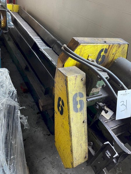 12" x 11' Mayfran Steel Belt Conveyor