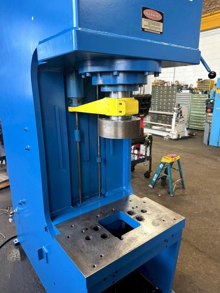 75 Ton Multipress Gap Frame Hydraulic Press, 15" Str., 30" DL, 20" x 34" Bed, 30 HP