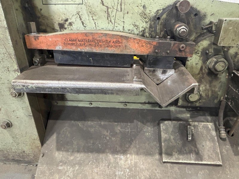 110 TON PIRANHA MODEL #PII 110 HYDRAULIC IRONWORKER: STOCK #23738