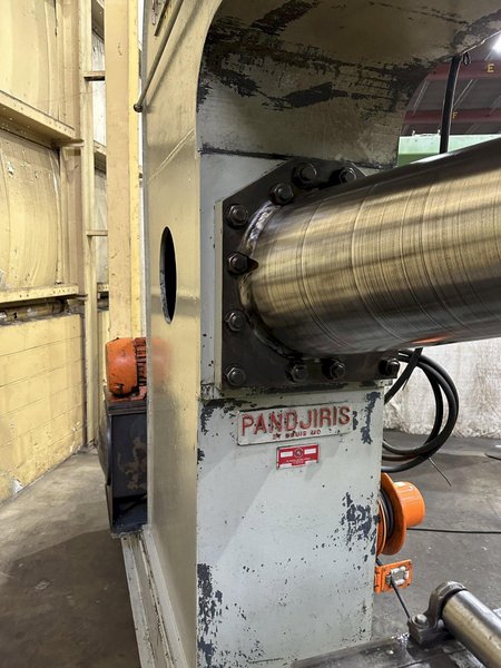 60" PANDJIRIS PLANISHER MODEL #25TX7-1-2X60 FOOT CONTROLS: STOCK #77845