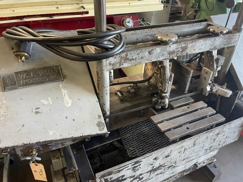 9" X 17" WF WELLS MODEL #W9 WELLSAW HORIZONTAL BAND SAW: STOCK #18613