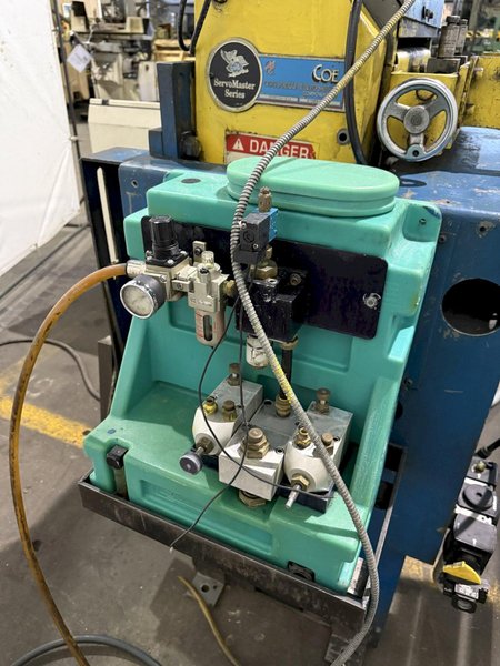 12" X .156" COE CPRF-SM-212 SERVO FEEDER WITH CONTROLLER. STOCK # 1226524