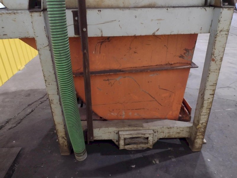 40 HP DEMARCO MAX VAC MODEL #XR40E8 INDUSTRIAL VACUUM &amp; HOPPER: STOCK #19483