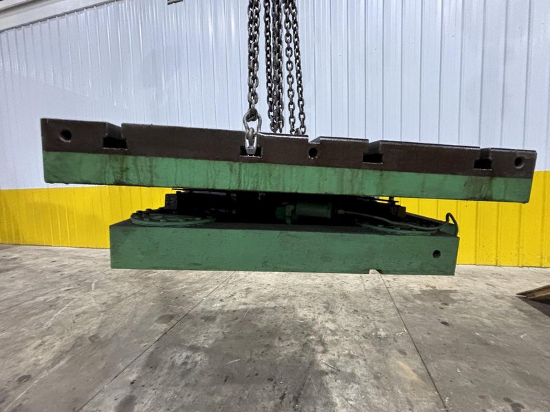 36" X 48" GIDDINGS &amp; LEWIS AIR LIFT ROTARY TABLE: STOCK #23588