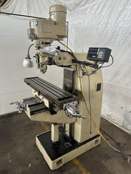 3 HP SHARP LMV VERTICAL KNEE MILL. STOCK # 0642023