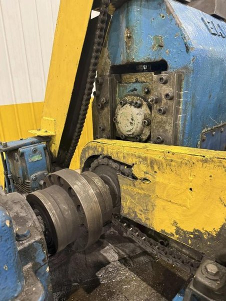 48" X 6" WEAN MOTORIZED SLITTER HEAD FOR SLITTING LINE. STOCK # 0435226