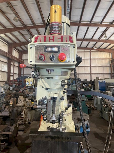 USED, ACER E-MILL MODEL EVS-3VK VERTICAL MILLING MACHINE