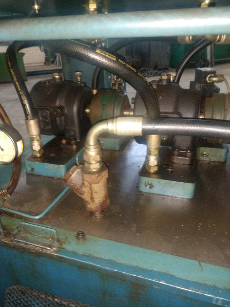 3" EAGLE MODEL #IO 2000 I/O HYDRAULIC  END FORMING MACHINE: STOCK #14108