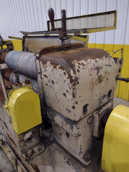 36" YODER POWERED SLITTING HEAD WITH FEED ROLLS: STOCK #22948