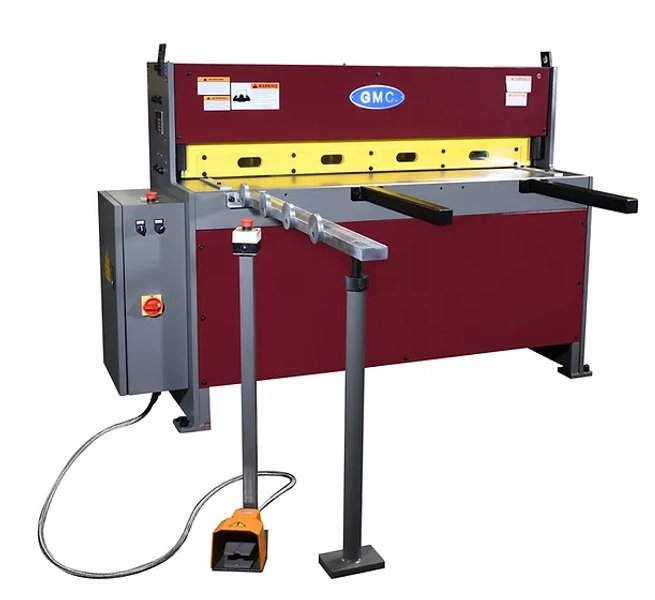 NEW 4' X 14 GAUGE  GMC MODEL EPS-0410M HYDRAULIC SHEAR