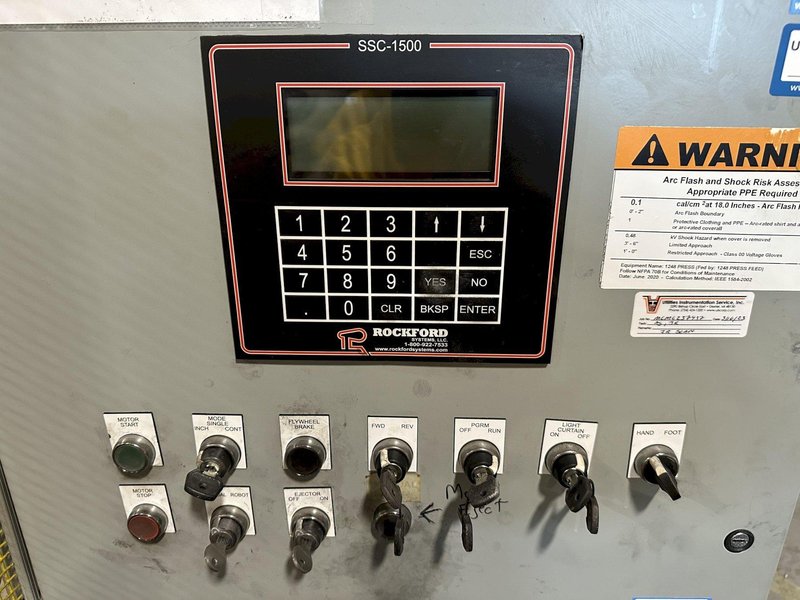 170/115 TON BLISS MODEL #4B DOUBLE ACTION TOGGLE PRESS: STOCK #20173