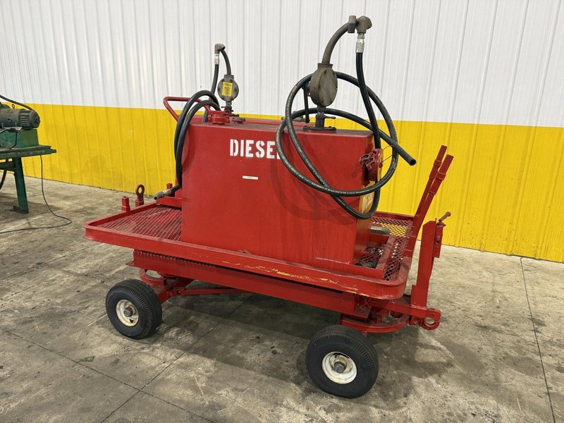 2 TANK DIESEL GAS ROLLING TRANSFER TOW CART: YOBRO #23997