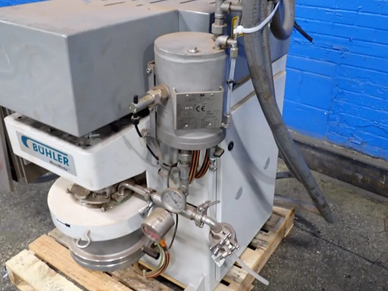Buhler 3 Bar Vertical Annular Bead Mill - Fdcr 1mmx1