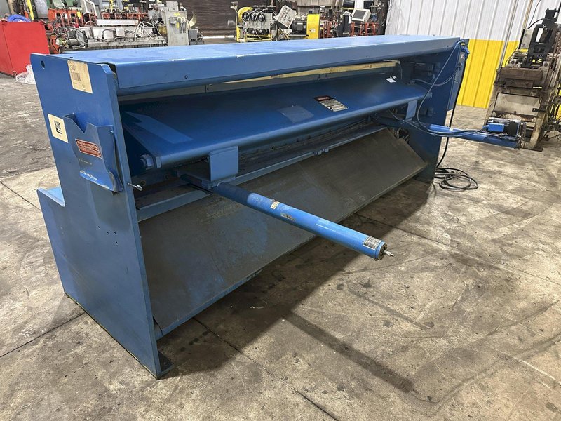 10' X 10 GAUGE NIAGARA MODEL #SPARTAN SP10-10 HYDRAULIC SHEAR: STOCK #22633
