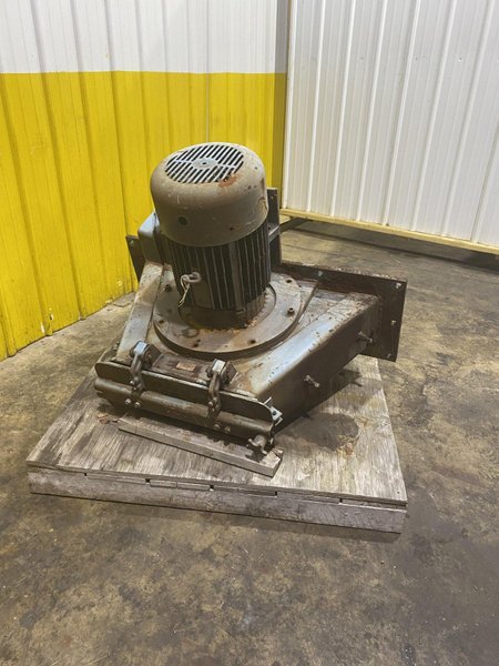 25 HP PANGBORN ROTOBLAST SHOT BLAST WHEEL WITH TOSHIBA MOTOR, 2 AVAILABLE: STOCK #14561