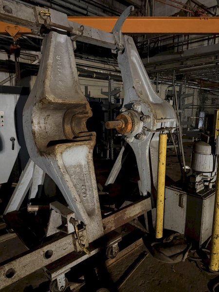 300 TON X 76" H X 32' L RODGERS MODEL #1F300A-78X HYDRAULIC WHEEL PRESS : YOBRO 26531