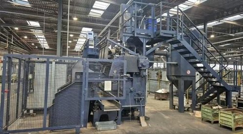 WHEELABRATOR MB 300G SHOT BLAST MACHINE