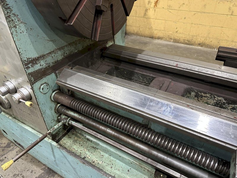 34" X 108" LANSING ENGINE LATHE: STOCK #77257