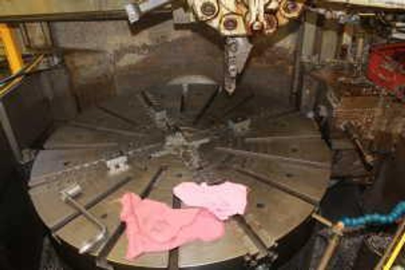 46" BULLARD DYNATROL VERTICAL TURRET LATHE: STOCK #65238