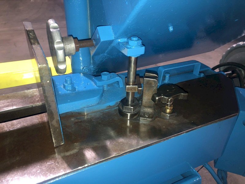 WF W F Wells W-9  Bandsaw Horizontal 9 x 18 Twin Post Miters