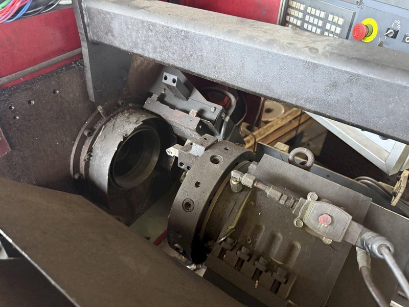 7" MODERN MODEL #6MNC CNC TUBE CUT OFF MACHINE: STOCK #23477