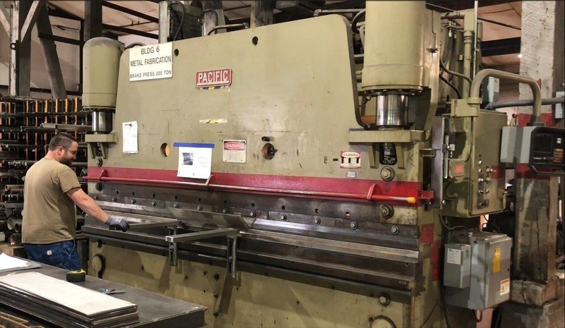 1980 Pacific K225-12 Hydraulic Press Brake (#5366)