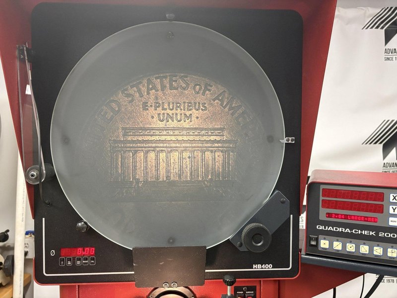16" STARRETT Model HB400 Comparator - Serviced and Calibrated.