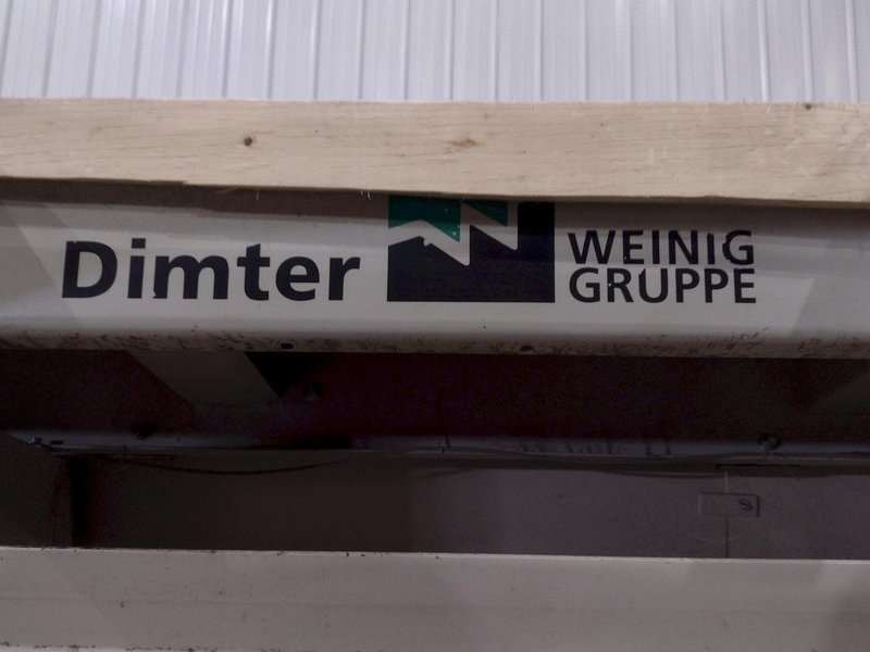 6" HIGH X 14" WIDE WEINIG DIMTER  OPTICUT MODEL #S75 CROSS-CUT AUTOMATIC WOOD SAW, NEW 2003: STOCK #22923