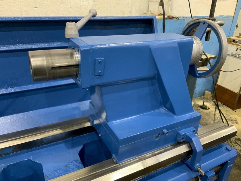 26" X 118" KNUTH MODEL SINUS 330/3000D GAP BED ENGINE LATHE: STOCK #80573