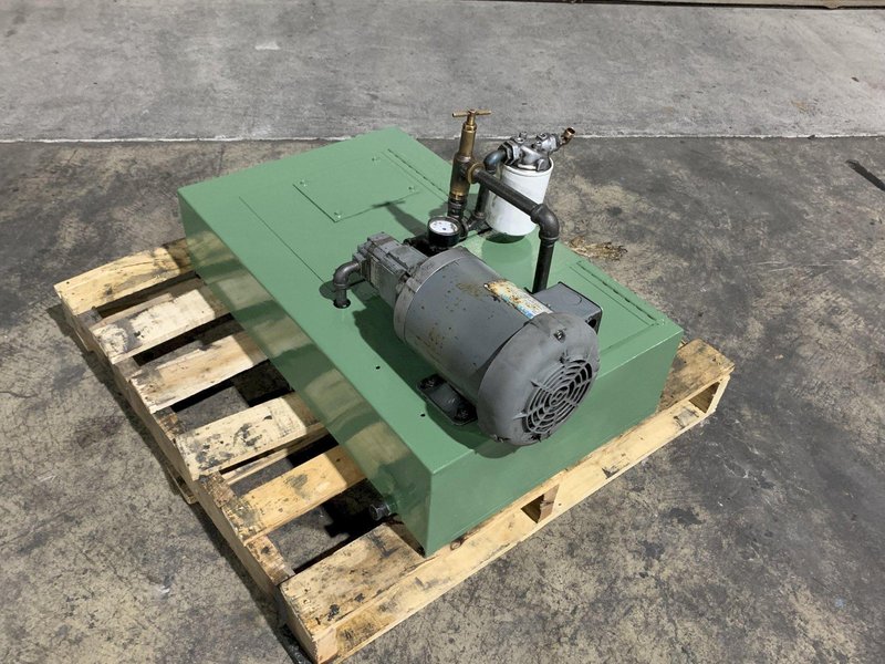 Peltzer &amp; Ehlers Model NKW-16 Inclined Flat Die Thread Roller