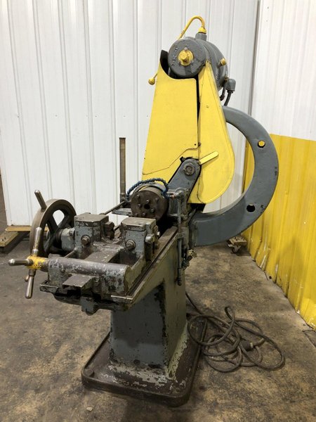 1" LANDIS SINGLE SPINDLE THREADER W/ 8R HEAD: STOCK #19071