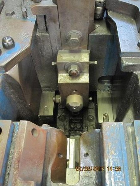 5/16" WATERBURY-FARREL Mdl# 11 ODDS HAND FEED OPEN DIE SGL STROKE RE HEADER