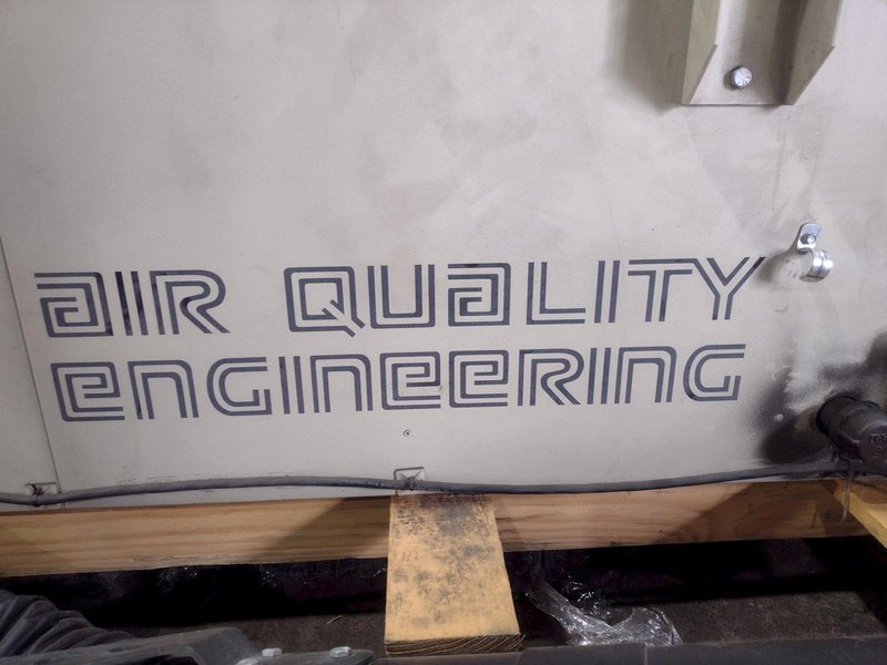 2,500 CFM 5 HP AIR QUALITY ENGINEERING MODEL #AQE4000 FUME COLLECTOR: STOCK #19648