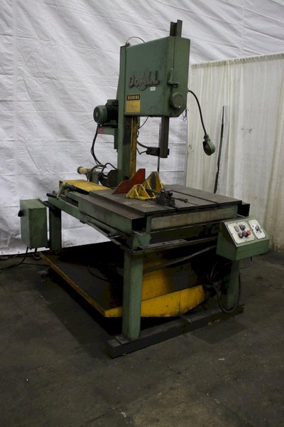16" DOALL MODEL #U-1421 VERTICAL BANDSAW: STOCK #75793
